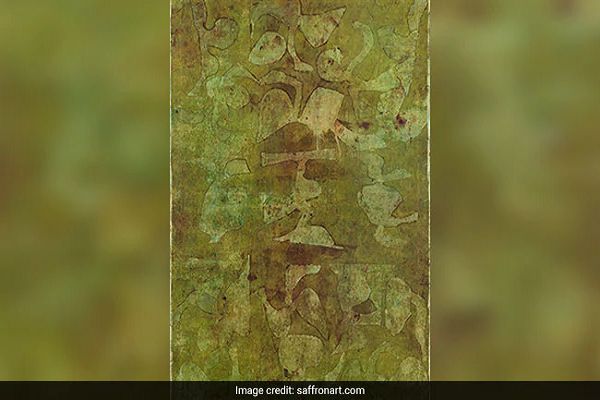 Untitled by Vasudeo S Gaitonde - most expensive Indian paintings